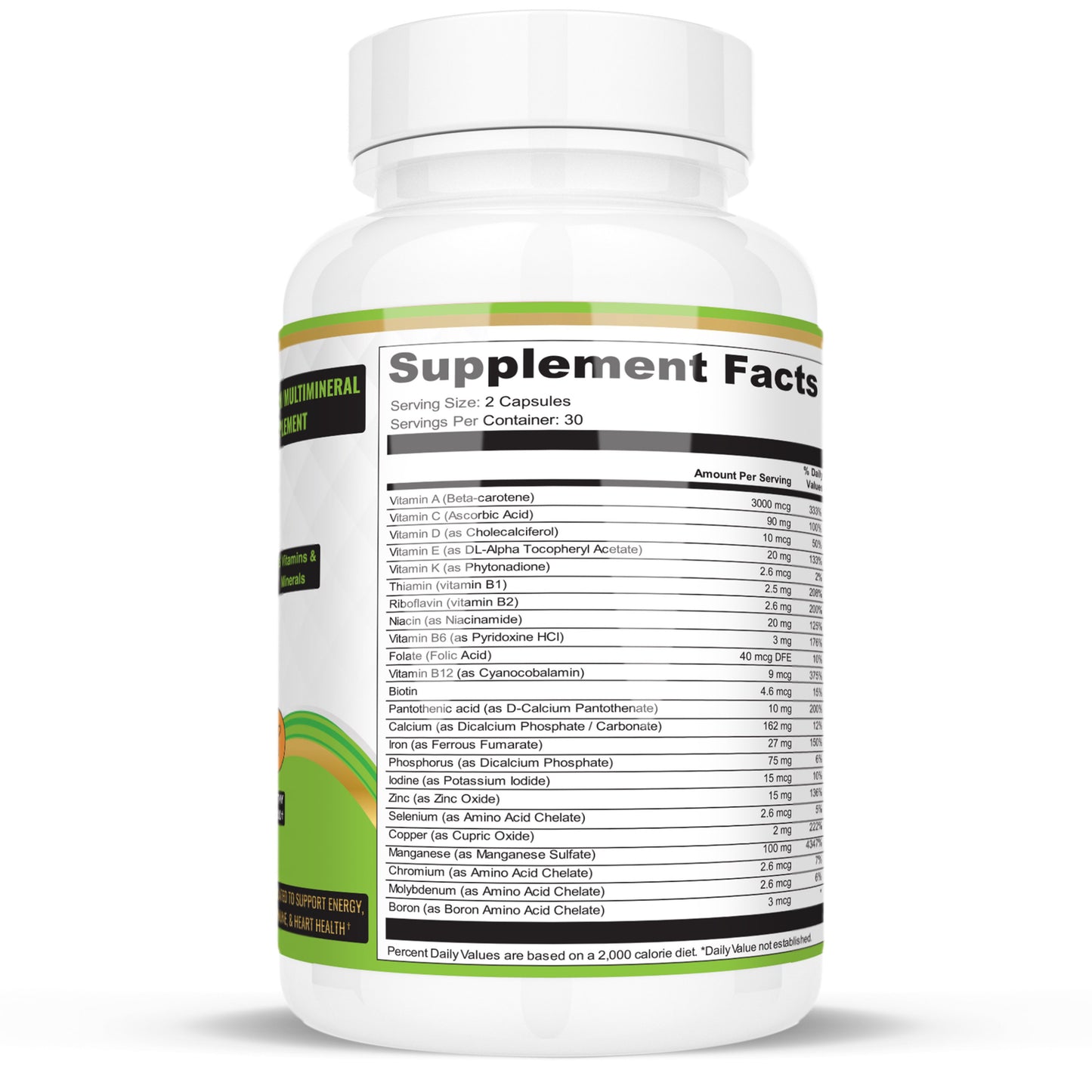 Essential Vitamin C & Zinc Supplement - Support for Immunity and Vitality